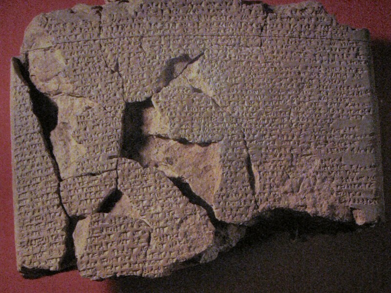Treaty of Kadesh.  This one is clearer.<br> Peace via baked clay...