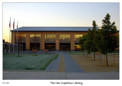The new Cupertino Library