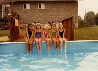 1982 - with family friends