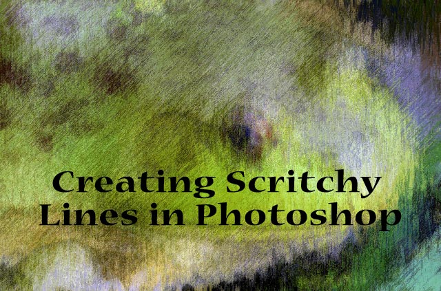 Scritchy lines in Photoshop