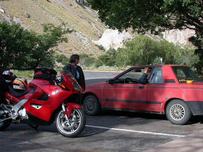 On the road again