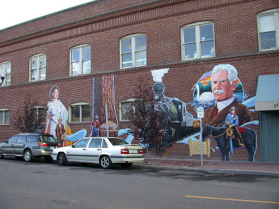 Mural, downtown Bend Oregon