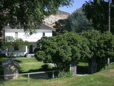Another view of the park headquarters and visitor center
