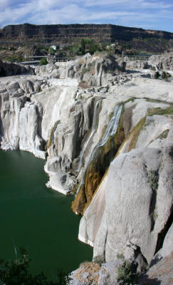 Shoshone Falls (vertical panorama)