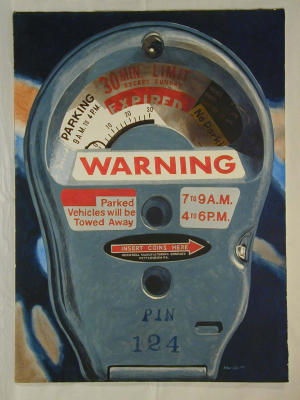 Rockwell Parking Meter (on side in picture)  22x  30 Sig on front