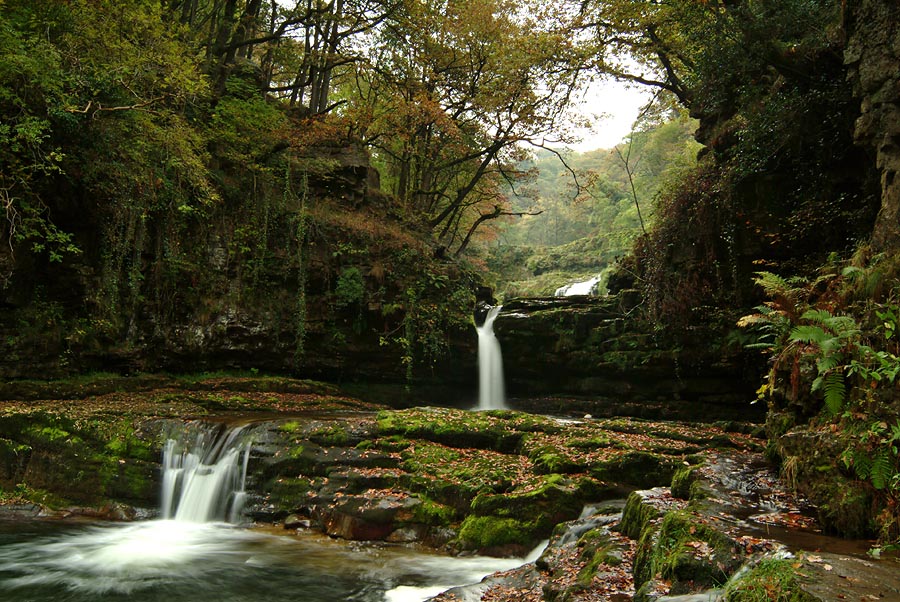 Sgwd Isaf Clun Gwyn, Afon Mellte