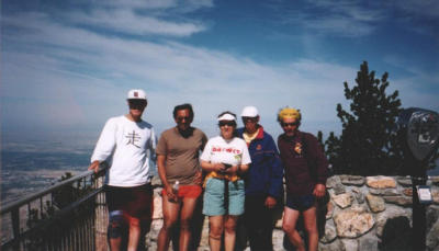Dick, Sid, Jane, Don, Kevin - picture snapped by a bystander