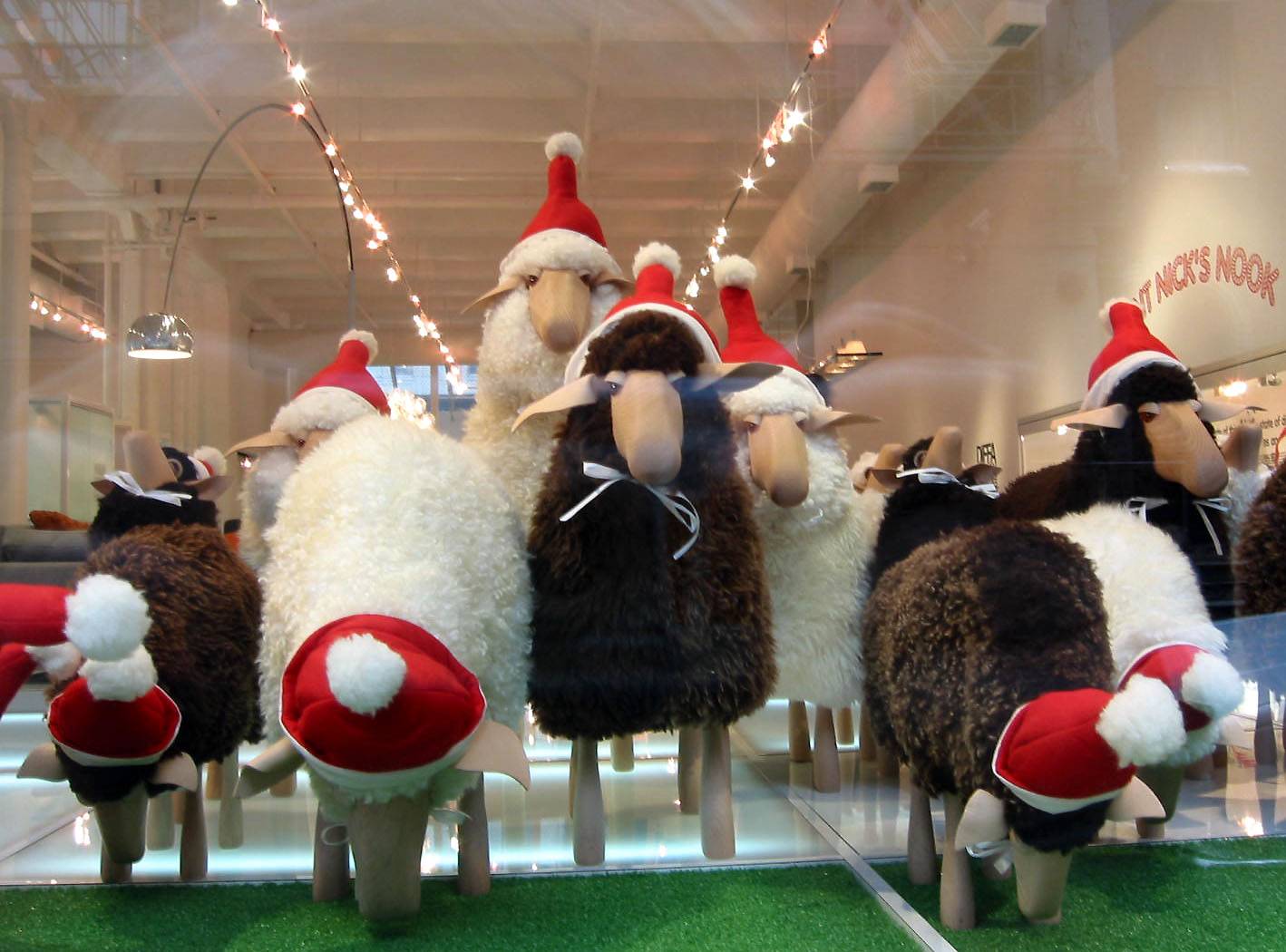 Sheep  - moss furnishings