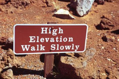 High Elevation Walk Slowly