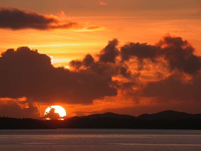 Sunset on Melville Island