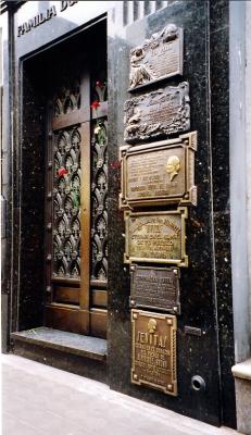 Buenos Aires Cemetario de la Recoleta Evita1.JPG