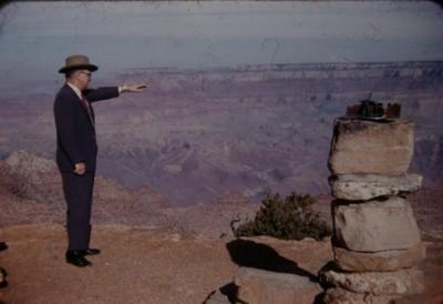 Paul H. Walker at Grand canyon.