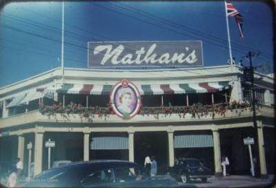 Kingston Jamaica Nathan's waiting on the Queen