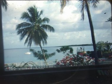 Discovery Bay Jamaica from our Holliday house window