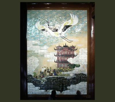 Wall decoration 1, Yellow Crane Tower