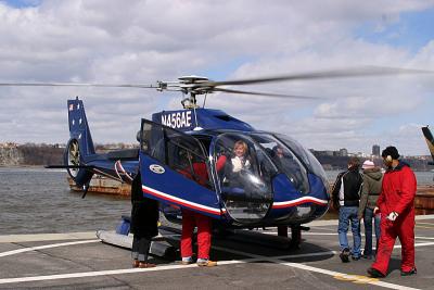 copter over Manhatten