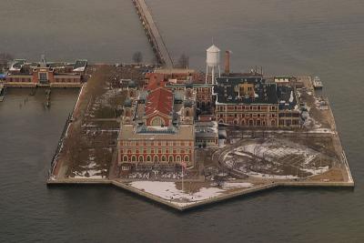 The historical entry point to the USA - Ellis Island