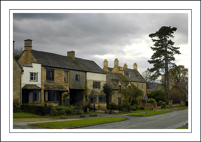 Old houses, Broadway, Cotswolds
