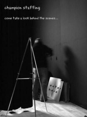 behind