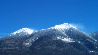 Snow Blow on Humphrey's Peak