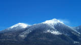 Snow Blow on Humphreys Peak