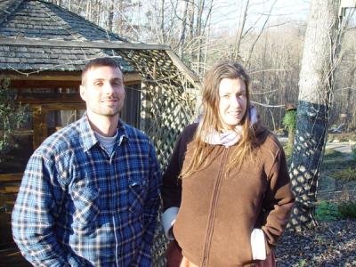 Daniel and Michele on a cool Fall Day