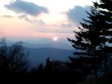 Sunset near Grandfather Mountain