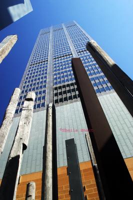 Aboriginal poles at Governor Phillip Tower, Sydney