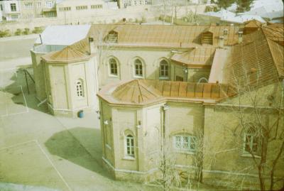 Campus view from a top the water tower 1970