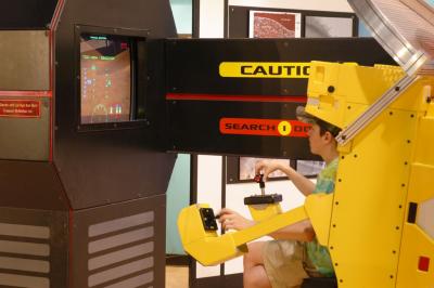 Pima Air and Space Museum - moon transport simulator