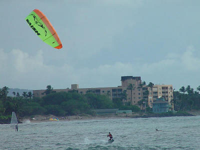kite surfin'