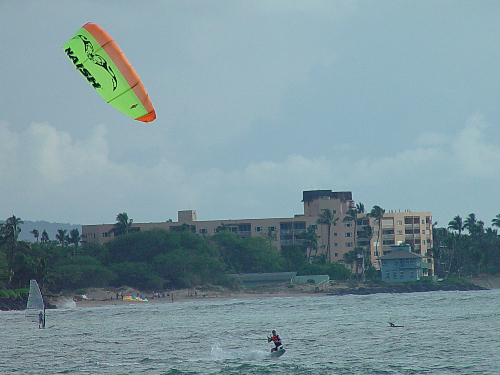 kite surfin