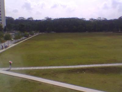 Open field next to Lot 1 mall