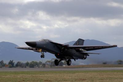 RAAF F-111 Landing