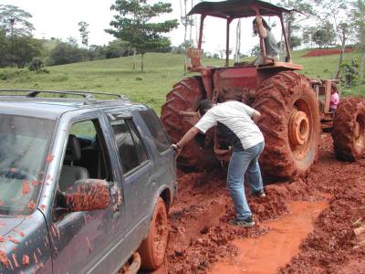 Hooking up to the Tractor