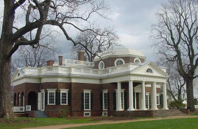This is Monticello.  This home was designed by Thomas Jefferson and was his pride and joy.