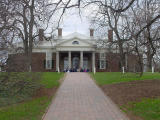 Monticello looks similar to the library at the University of Virgina, which Thomas Jefferson designed, also.