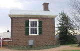 Jefferson and his wife lived here, while Monticello was being built. Boy, this is small!