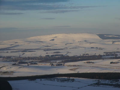 Hill of Foudlands from north slopes of Bennachie