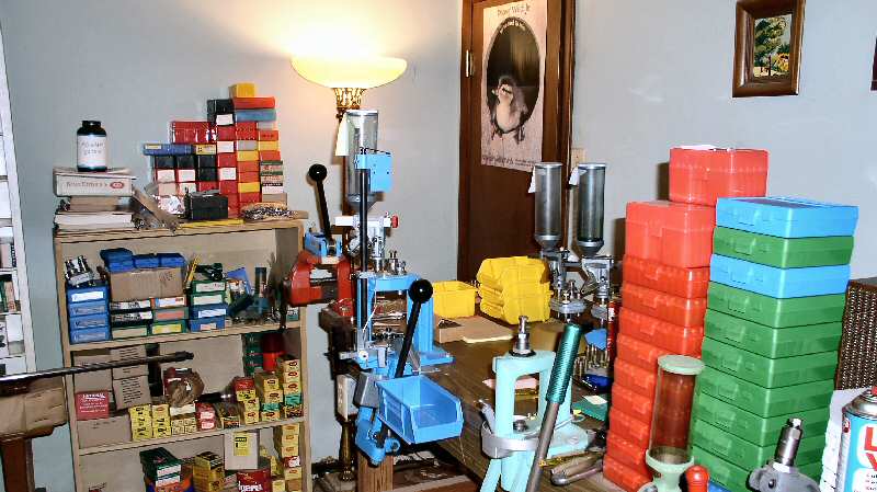 My reloading bench