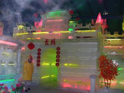 Zhu Hai, Ice Sculpture, The Great Wall