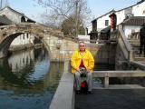 Zhou Zhong - Venice of China, Me at Double Bridge
