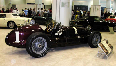 1938 Maserati race car. Indianapolis 500 winner  - 2002 LA Auto Show