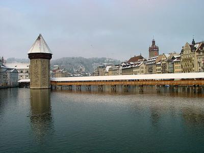 Today's photo (Lucerne with Chappel Bridge)
