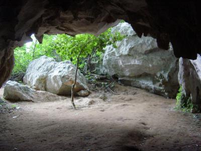 A dry cave