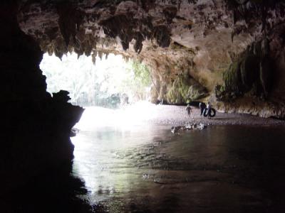 Second river cave entrance