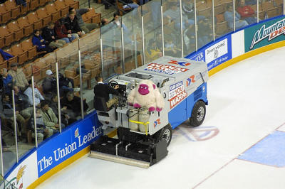 Zamboni Driver & friend