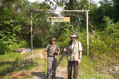 Norton & Dale after jungle hike