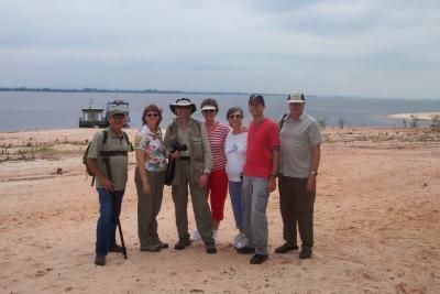 Our group (Amazon River day boat trip)
