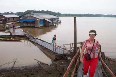 Shirley at Amazon Village